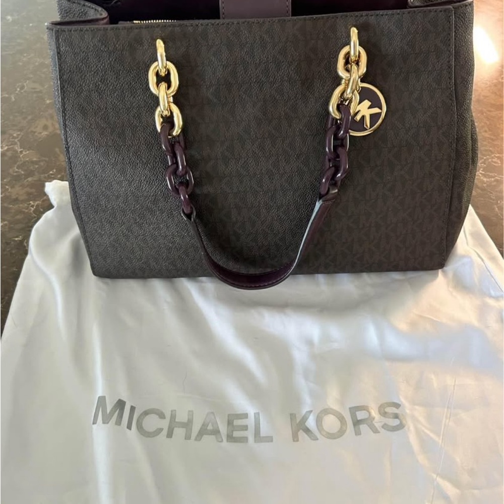 Michael Kors Brown Tote Bag